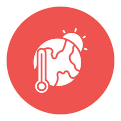 Global Warming Icon
