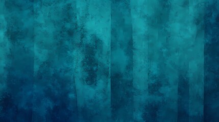 Fototapeta premium Abstract Teal Background with Watercolor Texture
