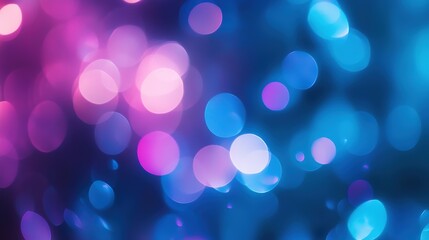 Fototapeta premium Abstract Minimalist Art Banner with Blurred Blue and Purple Tones, Ideal for Minimal Concept Designs