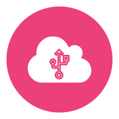 Cloud USB Icon