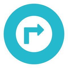 Turn Right Icon