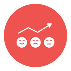 Obraz premium Emotions Analytics Icon