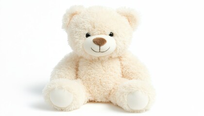 Obraz premium Teddy bear isolated on white background