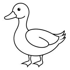 illustration of a duck