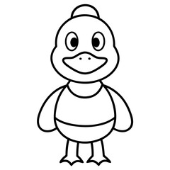 illustration of duck