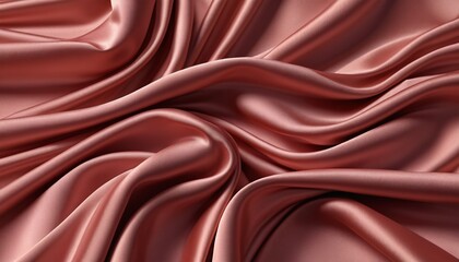 A smooth satin fabric draped elegantly, reflecting light beautifully, ideal for formal wear and accessories, Generative AI