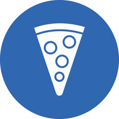 Pie Slice glyph circle icon