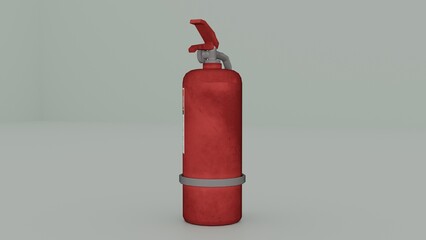 Obraz premium fire extinguisher cylinder