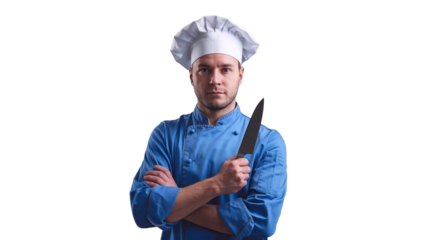 chef on a transparent background, png