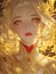 hands_holded_the_stars_and_moon,Cover_book_of_anime,generation AI