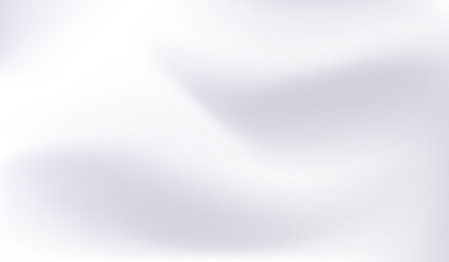 White line background. Abstract wavy lines. Light gray color texture. Grey silver pattern. Modern backdrop. Gradient ppt surface print. Minimalistic design for business prints. Vector illustration