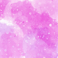 Pink abstract watercolor texture background vector.