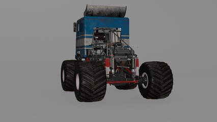 MONSTER TRUCK © Masihullah