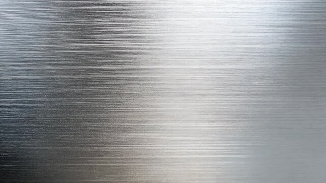 A silver metal surface with a grainy texture