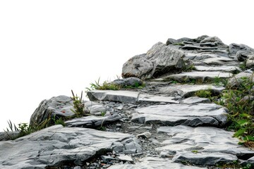 Rocky path nature trail