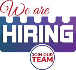 Recruitment Join now for banner poster Open vacancy design template modern concept social media