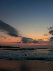 Surfer at Uluwatu