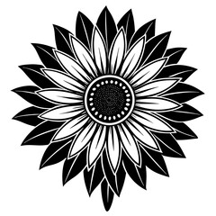 abstract flower design