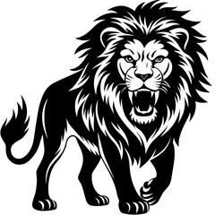 lion head vector