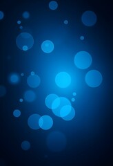 blue bokeh background