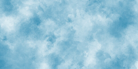 Obraz premium The sky blue texture clouds. Abstract painted light blue and white clouds watercolor background, Light blue watercolor texture background, Aquarelle paint paper textured canvas element for texture.