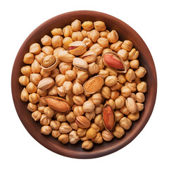 Nut background material