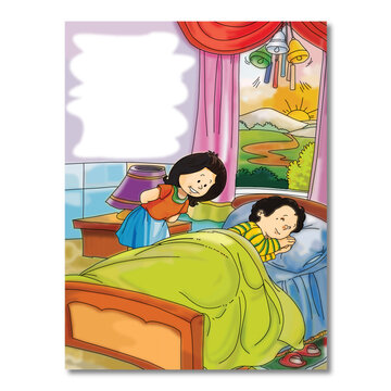 Are you Sleeping? Nursery rhyme Illustration