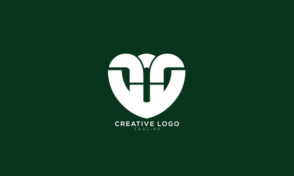 VAF FAV Abstract initial monogram letter alphabet logo design