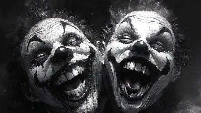 Clown Maniacal Laughing Thriller