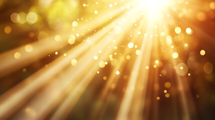 Obraz premium Glowing light rays vibrant and ethereal