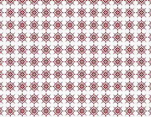 Festive snowflake elegance pattern