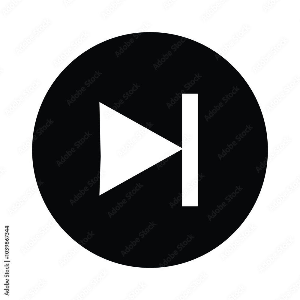 Canvas Prints pause image icon, simple