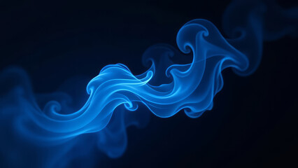 Abstract blue smoke misty fog. Texture overlays. Design element.