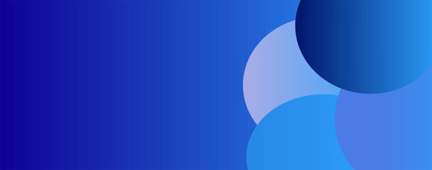 Abstract background blue colour , Geometric circle design illustration eps 
