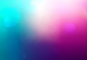 Blurred abstract background with a soft gradient of blue, pink, and purple.