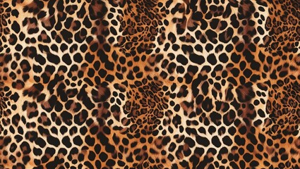 Wild & Chic Leopard Print Seamless Pattern