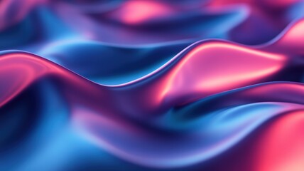 Vibrant Waves of Silk in a Dreamy Color Palette