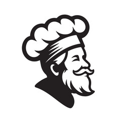 Chef Silhouette, Culinary Arts, Hat, Bow, Cooking