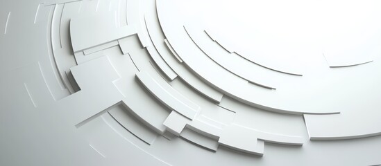 Obraz premium Geometric Patterns on a Sleek, Minimalist Surface