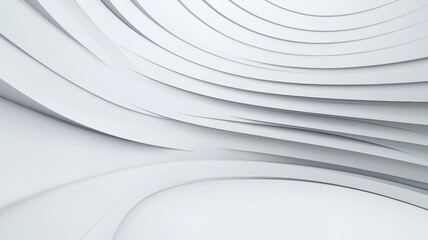 Obraz premium Elegant Flowing Curves of a Minimalistic Design