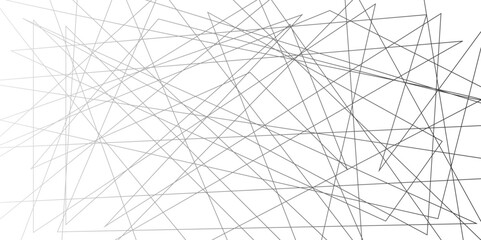 Abstract black lines with gradient background. Creative and geometric shape with white luxury pattern.  Minimalist modern contour drawing. contemporary abstract. 