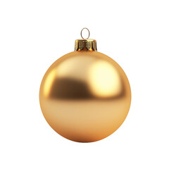 christmas ball isolated on white