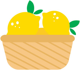 Basket of lemons