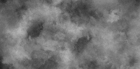 Abstract black and white grunge texture, Monochrome smeared gray aquarelle painted paper textured canvas for design, watercolor textures on white paper background. 