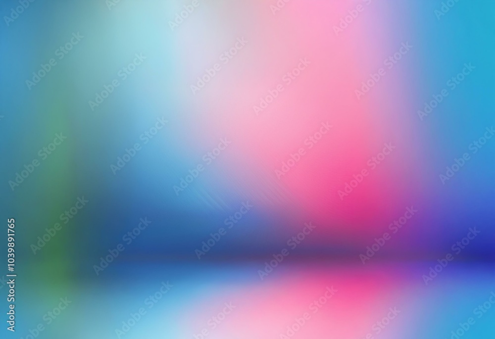 Aufkleber a blurred, abstract background with a gradient of pink and blue.