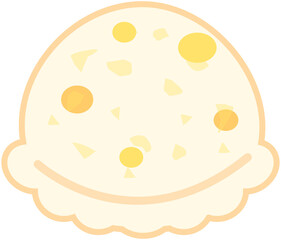 Macadamia nut ice cream