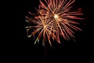 Fototapeta premium Feu d'artifice