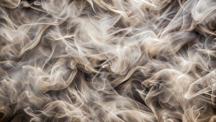 Fototapeta premium Smoky haze texture close-up with soft flowing patterns