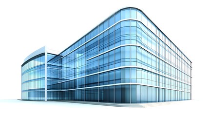 Fototapeta premium Modern glass architecture