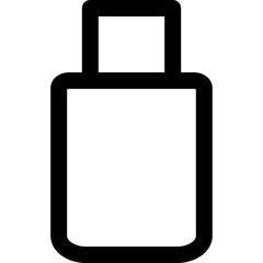 Obraz premium Flash disk icon